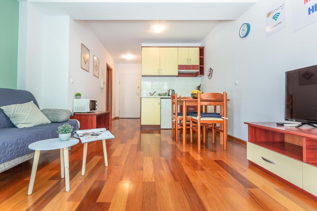 Apartments Sunset 马卡尔斯卡 外观 照片